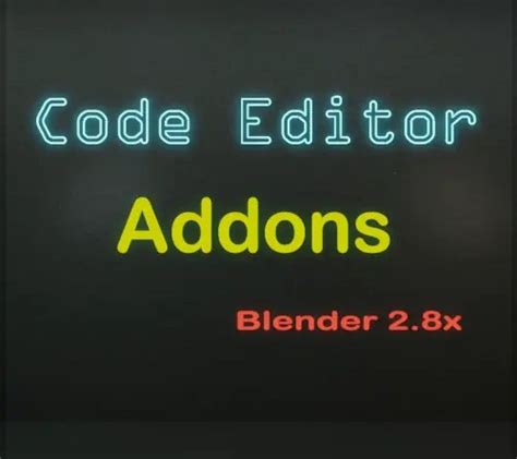 Image result for How to Code Blender Add-Ons