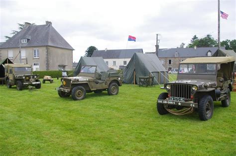 80e D-Day. Les Commémo Rangers ont installé leur camp américain à Dangy ...