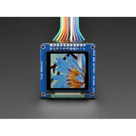 OLED Breakout Board - 16-bit Color 1.5" w/microSD holder at MG Super ...