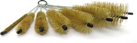 Buy LabRat Supplies 12 Inch Pipe Cleaning Brush Set with Brass Bristles ...