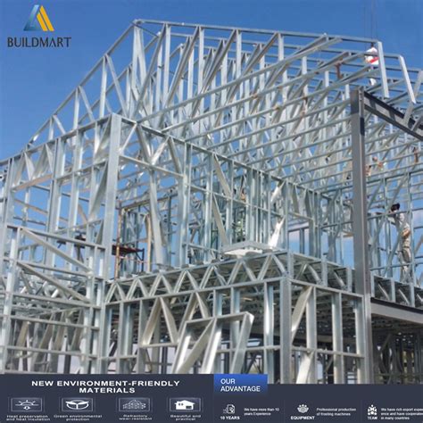 Structure Villa Light Gauge Steel Frame Building Lgs Steel House ...