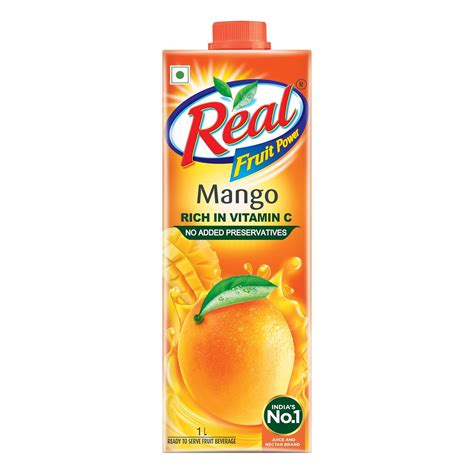 Real Mango Fruit Juice -1L | Rich in Vitamin C | No Added Preservatives ...