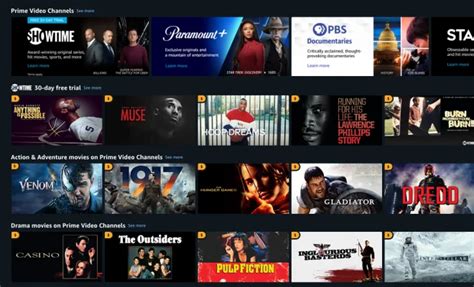 Image result for Prime Video Channels