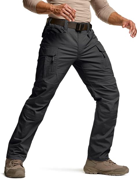 CQR Men's Flex Stretch Tactical Pants, Water India | Ubuy
