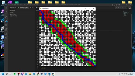 Pathfinding Algorithm Simulator 的图像结果