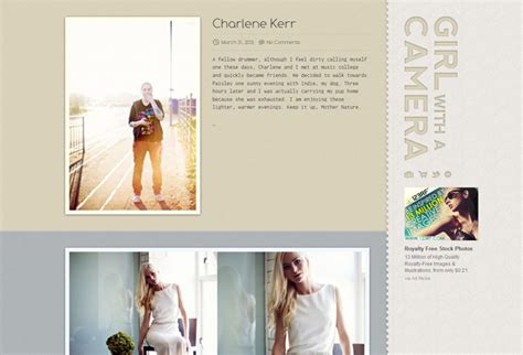 Image result for Personal Blog Web Design