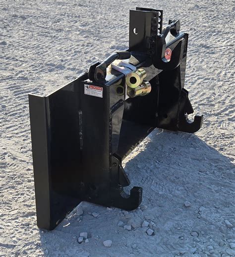 PROWorks Skid Steer Quick Attach to 3 Point CAT 1 Quick Hitch Adapter ...