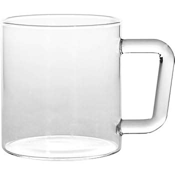 Buy Borosil Vision Classic Mug Set, 190ml, Set of 6, Transparent Online ...