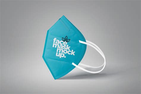 Side View KN95 Face Mask Mockup Editable PSD | ZippyPixels