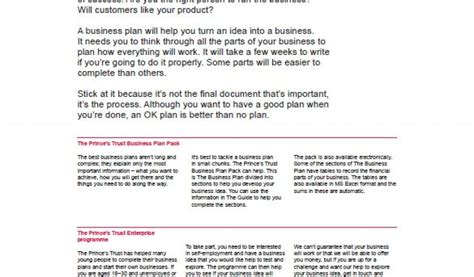 Business Plan Template UK 的图像结果