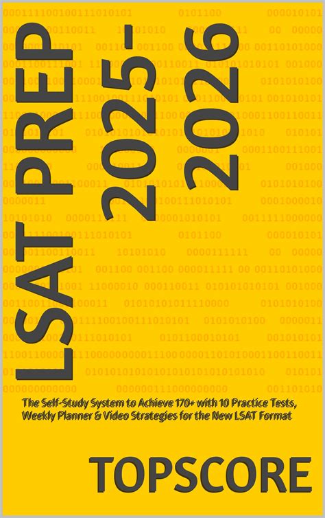 LSAT Prep 2025-2026: The Self-Study System to Achieve 170+ with 10 ...