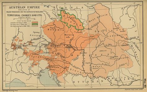 Austrian Empire Map 1800