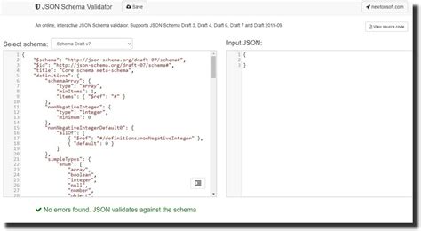 Image result for JSON Schema Generator