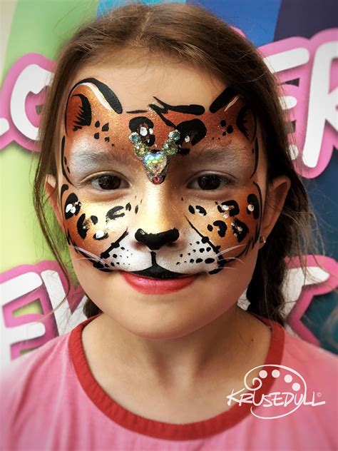 Pin on face painting ideas | Leopard face paint, Face painting, Face art