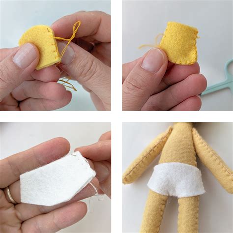Felt Doll Tutorial 的图像结果