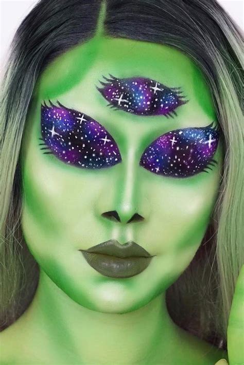 Image result for Alien Makeup Simple