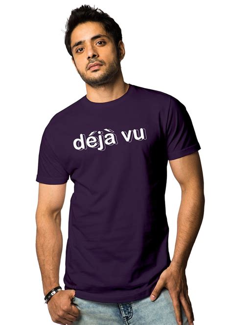 Get Deja Vu' Print T-Shirt at ₹ 699 | LBB Shop