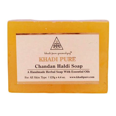 Buy Khadi Fairness Haldi Chandan Soap-125gm (Pack of 24) Online at Low ...