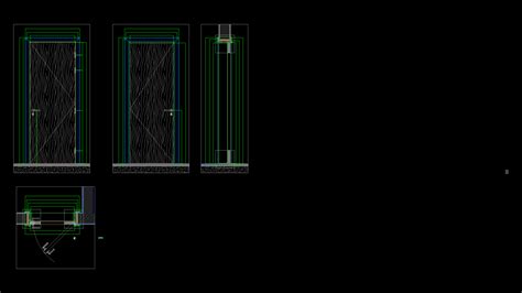 60-Minute Fire-Rated Garbage Room Door Assembly Detail • Designs CAD