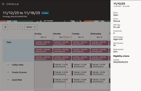 Image result for Oracle Workforce Scheduling