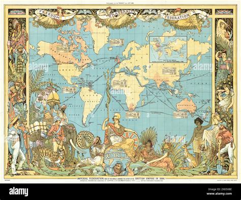 World map 1800s hi-res stock photography and images - Alamy