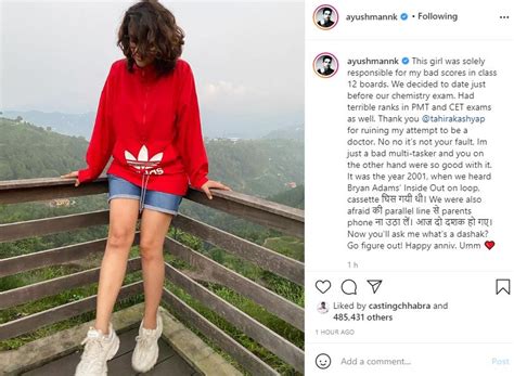 Ayushmann Khurrana pens down adorable note for wife Tahira on 20th ...