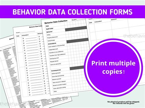 Image result for Student Behavior Data Collection Forms