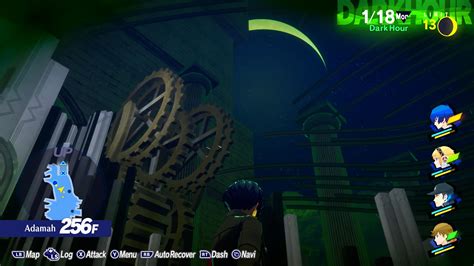 [Persona 3 Reload] In the border floors of Tartarus, the moon's ...