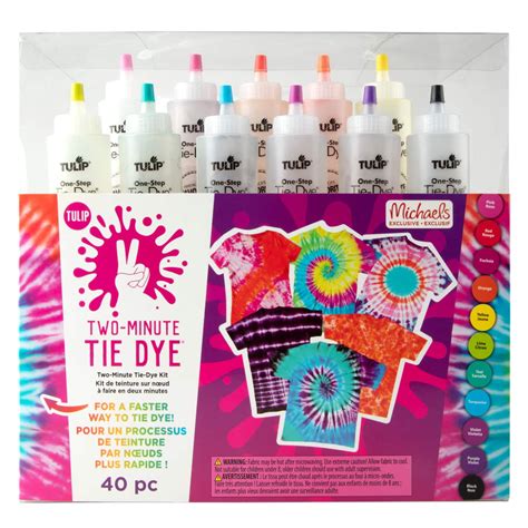 Tulip® 40 Piece Two-Minute Tie Dye® Kit - Walmart.com