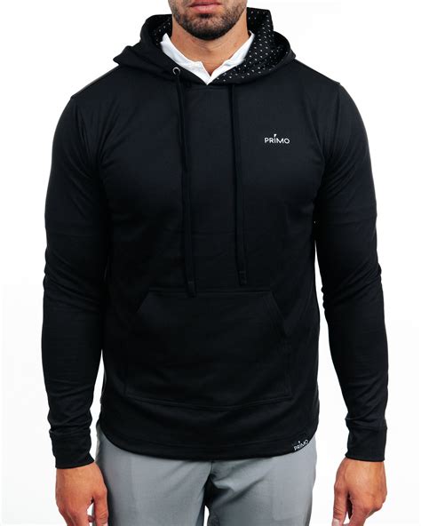 Black Golf Hoodie – Primo Golf Apparel