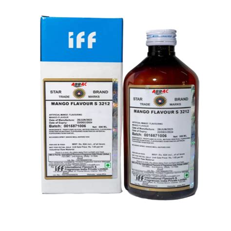 IFF (Flavour S 3212) Mango- 500ml – Formulator's Inc