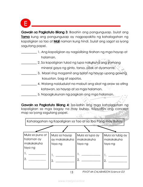 Image result for Grade 3 Science Module 4th Quarter