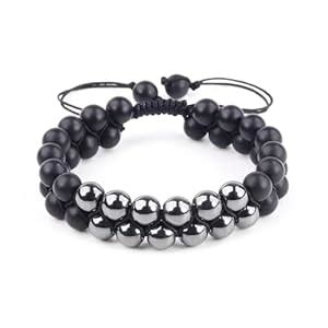Buy Amaal Bracelet For Men Original yoga Reiki Crystal Feng Shui Stone ...