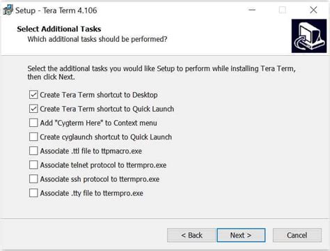 Tera Term Windows 1.0 的图像结果