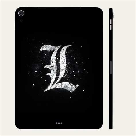 Apple iPad Air 5th Gen 2022 L from Death Note Anime Tablet Skins