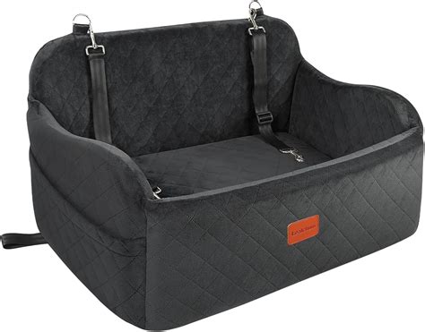 Lealchum Large Dog Car Seat,Memory Foam Cushion Car Seat for 2 Small ...
