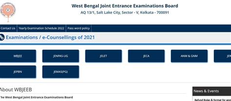 WBJEE 2022 Counselling Round 1 seat allotment result released on wbjeeb ...