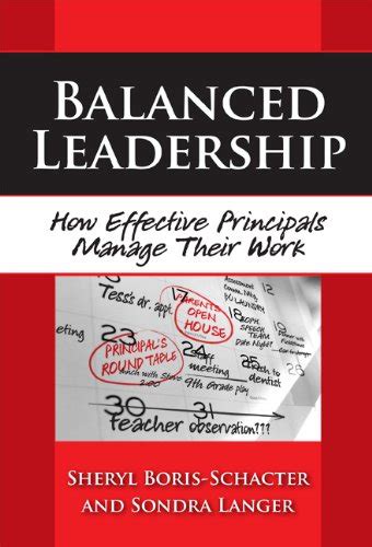 Buy Balanced Leadership: How Effective Principals Manage Their Work ...