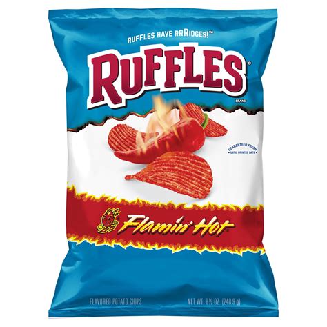 Hot Ruffles Chips