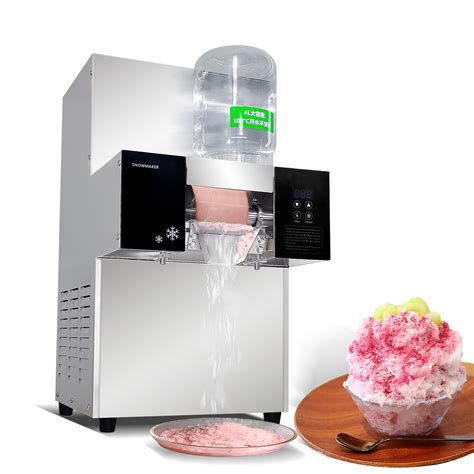 Kolice Automatically Electric Ice Shaving Machine Snow Flake Maker Ice ...