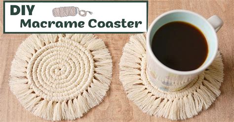 Image result for Macrame Coaster Free Tutorial