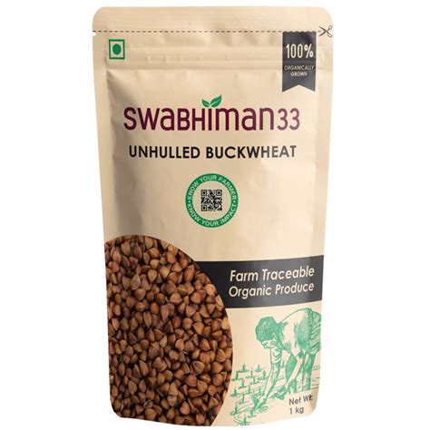Swabhiman33 Organic Unhulled Buckwheat Kuttu Grain Gluten Free ...