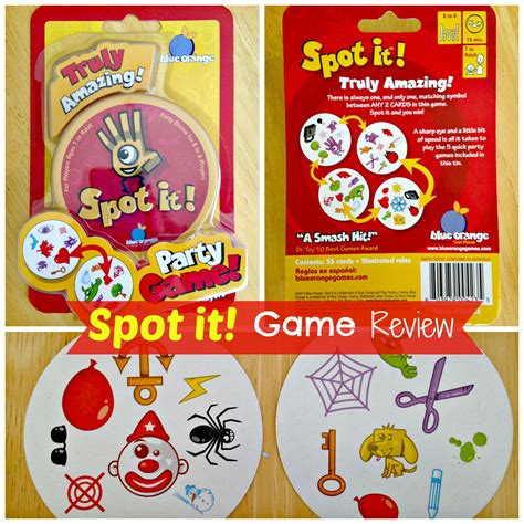 Spot It Card Game Rules There Is Only One Identical Symbol In Common ...
