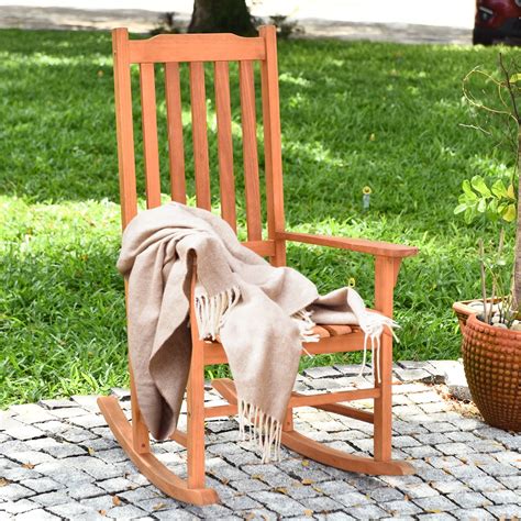 Outdoor Wooden Rocking Chair Canada at Isla Lascelles blog