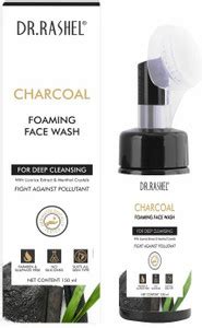 DR RASHEL Charcoal FOAMING FACE WASH 150 ML Face Wash - Price in India ...