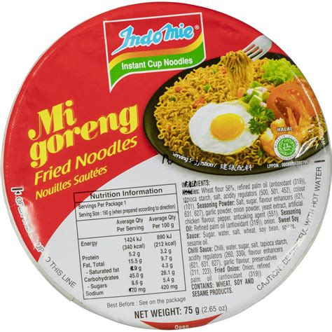 Indomie Mi Goreng Noodle Cup 75g | Woolworths