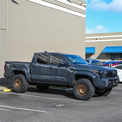 When Underground With a Toyota Tacoma TRD Sport, It's Best to Have Bronze Wheels and 37s ...