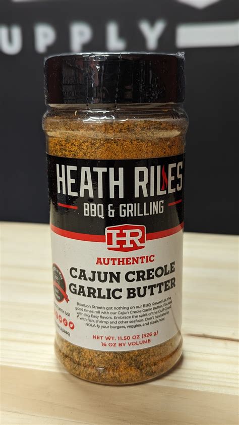 Heath Riles Cajun Creole Garlic Butter – ROC BBQ Supply