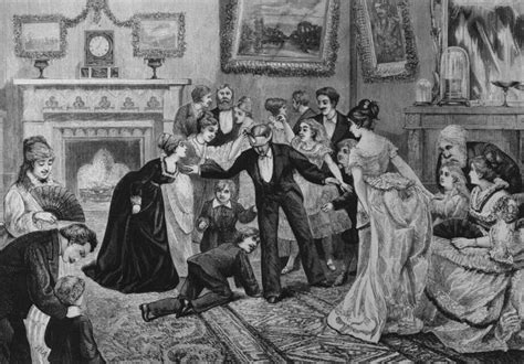 The Oddest Christmas Parlor Games from Victorian Times (Some of Them ...