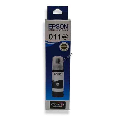 Epson 011 Black Ink Bottle for EcoTank Printers - High-Quality, Low-Co ...